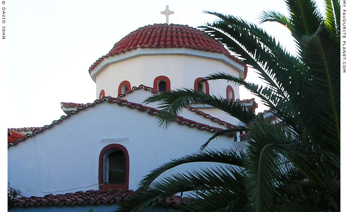 A Greek Orthodox church in Chora, Samos, Greece at My Favourite Planet