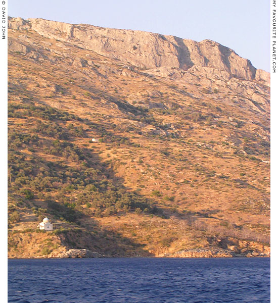 The southern slopes of Mount Bournias on south coast of Samos, Greece at My Favourite Planet