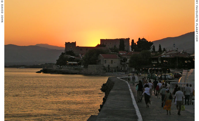 Sunset at the Castle of Logothetis, Pythagorio, Samos, Greece at My Favourite Planet