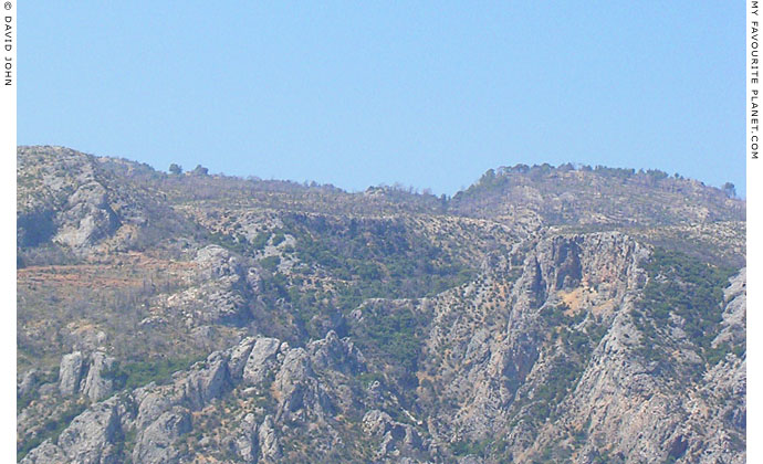 Limestone hills on the south coast of Samos, near Pythagorio at My Favourite Planet