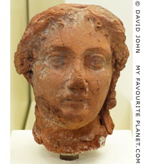 Terracotta head of Queen Arsinoe II of Egypt at My Favourite Planet