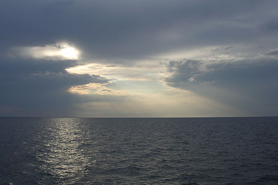 The Thracian Sea off the coast of Samothraki island, Greece at My Favourite Planet The Thracian Sea off the coast of Samothraki island, Greece at My Favourite Planet