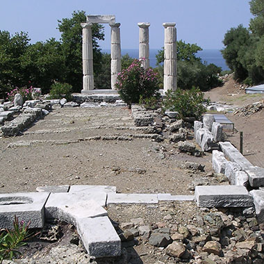 The Hieron of the Sanctuary of the Great Gods, Samothrace, Greece at My Favourite Planet The Hieron of the Sanctuary of the Great Gods, Samothrace, Greece at My Favourite Planet