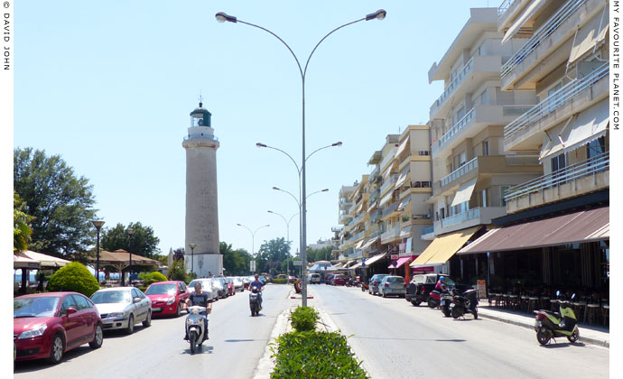 Odos Vasileos Alexandrou, the seafront promenade of Alexandroupoli, Thrace, Greece at My Favourite Planet