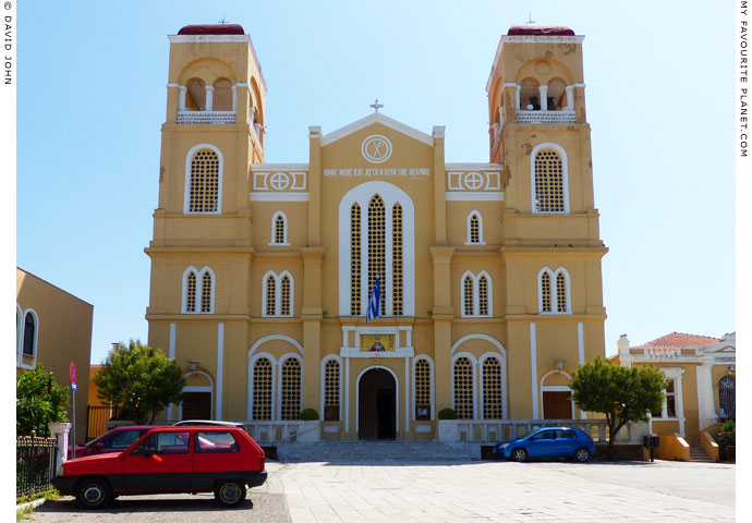 The cathedral church of Agios Nicholaos, Alexandroupoli, Thrace, Greece at My Favourite Planet