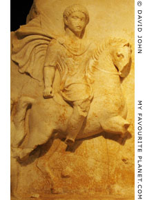 Relief of a Thracian rider at My Favourite Planet