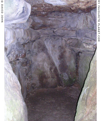 The interior of West Kennet Long Barrow, Avebury, Wiltshire at My Favourite Planet