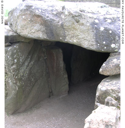 The entrance to West Kennet Long Barrow, Avebury, Wiltshire at My Favourite Planet