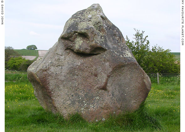 Standing stone along West Kennet Avenue, Wiltshire at My Favourite Planet Standing stone along West Kennet Avenue, Wiltshire at My Favourite Planet