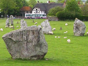 Megaliths of Avebury Henge, Wiltshire at My Favourite Planet