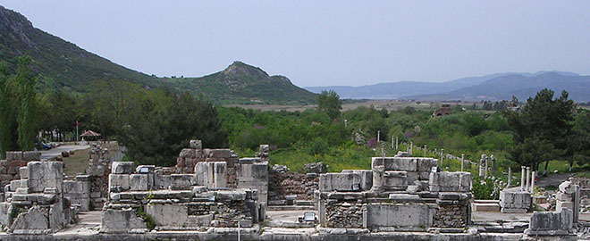 View from the Great Theatre of Ephesus, Turkey at My Favourite Planet