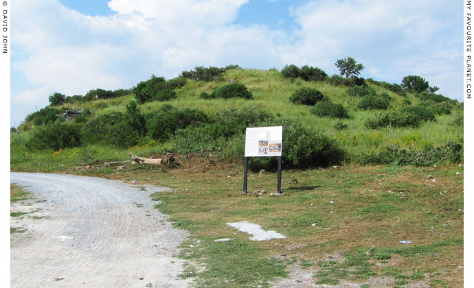 Tracheia hill opposite the entrance to the Ephesus Stadium at My Favourite Planet