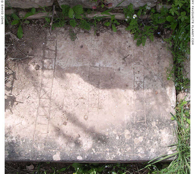 Ancient stone gameboard, Ephesus at My Favourite Planet