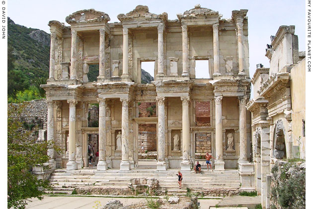 The Library of Celsus, Ephesus, Turkey at My Favourite Planet