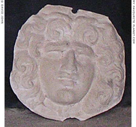 Relief of the Greek sun god Helios, museum for the visually impaired, Ephesus, Turkey at My Favourite Planet Relief of the Greek sun god Helios, museum for the visually impaired, Ephesus, Turkey at My Favourite Planet