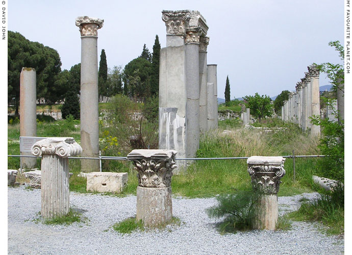 The southeast cornner of the Lower Agora, Ephesus at My Favourite Planet