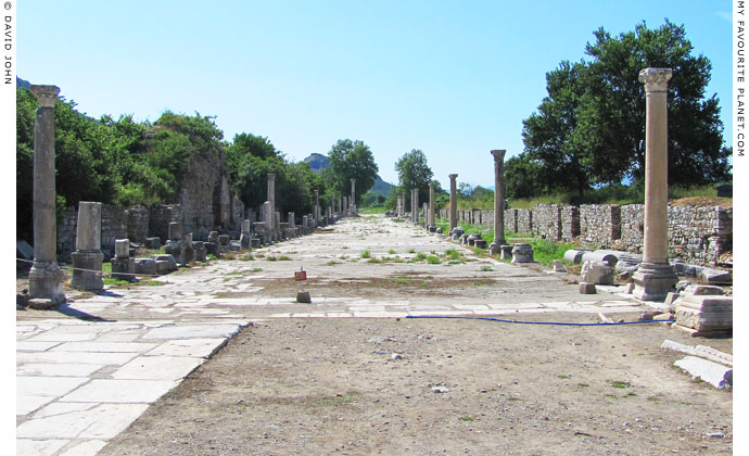 The Arcadian Way to the ancient harbour of Ephesus at My Favourite Planet The Arcadian Way to the ancient harbour of Ephesus at My Favourite Planet