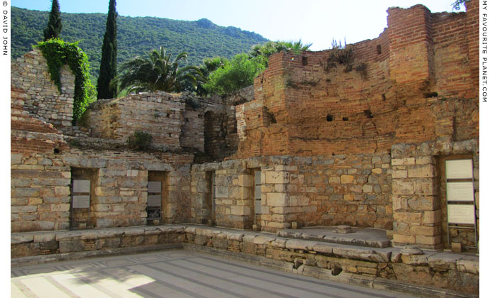 The interior of the Library of Celsus, Ephesus, Turkey at My Favourite Planet