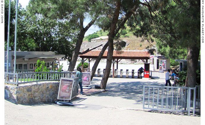 The upper entrance to the Ephesus Archaeological Site at My Favourite Planet