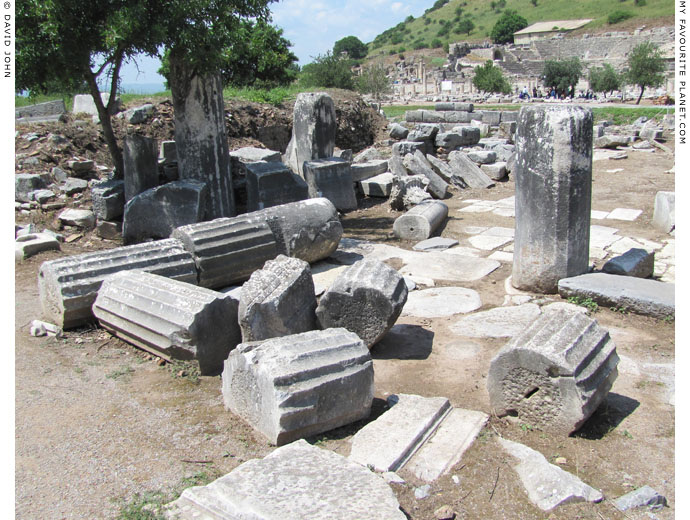 Helenistic gateway to the Upper Agora, Ephesus at My Favourite Planet