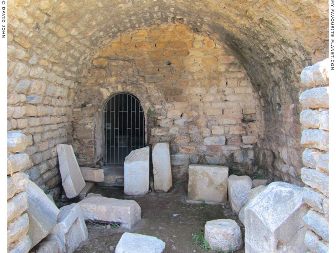 Inside one of the vaults of the Inscriptions Museum, Ephesus at My Favourite Planet