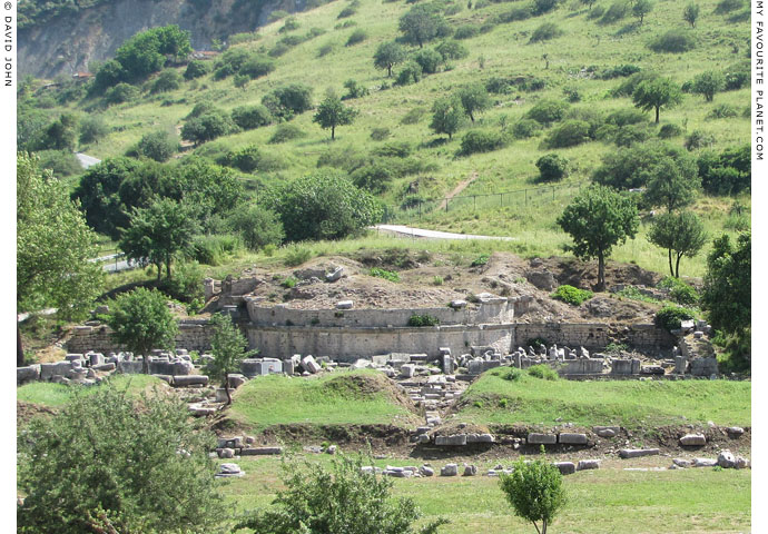 The Fountain on the south side of the Upper Agora, Ephesus at My Favourite Planet