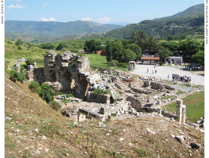 The Upper Gymnasium on the north side of the Upper State Agora, Ephesus at My Favourite Planet