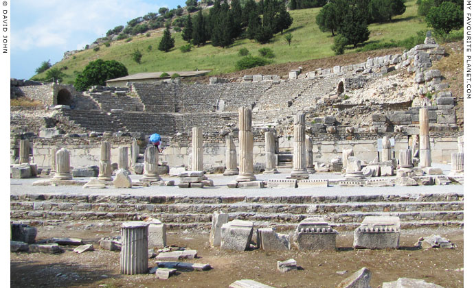 The Bouleuterion or Odeion in the Upper Agora, Ephesus at My Favourite Planet