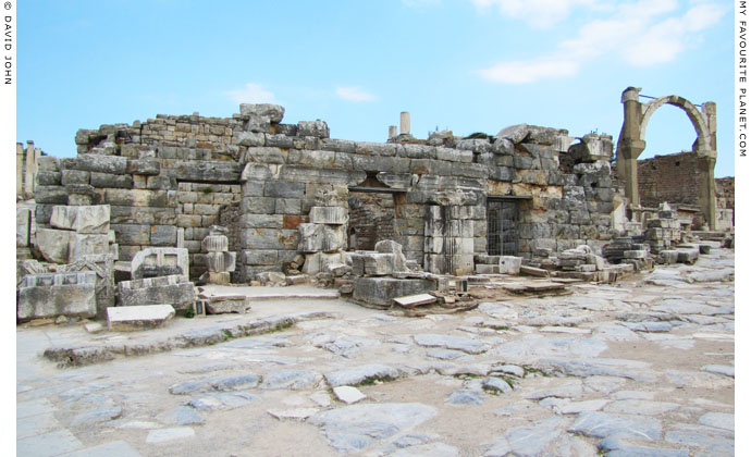 The east side of Domitian Square, Ephesus at My Favourite Planet