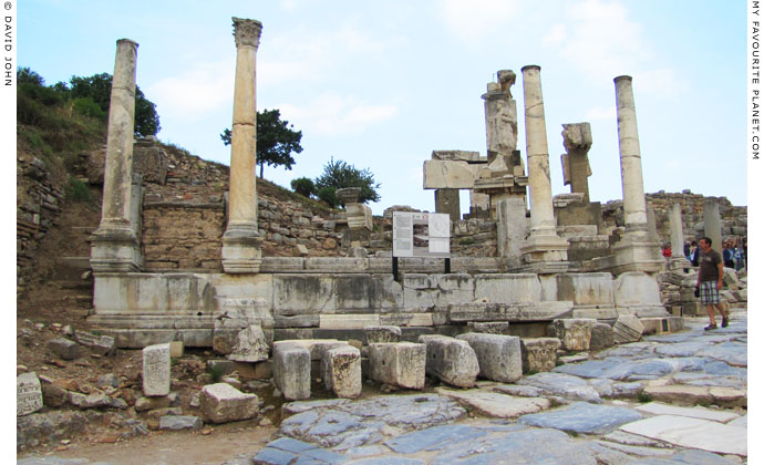 The Hydreion from the top of Kuretes Street, Ephesus at My Favourite Planet The Hydreion from the top of Kuretes Street, Ephesus at My Favourite Planet