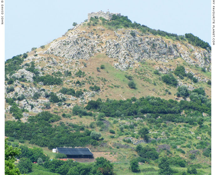 A defensive tower on Mount Koressos, Ephesus at My Favourite Planet