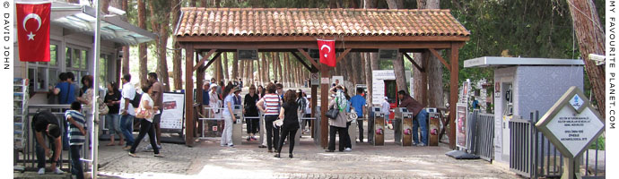 The lower entrance to the Ephesus Archaeological Site at My Favourite Planet The lower entrance to the Ephesus Archaeological Site at My Favourite Planet
