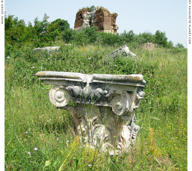 Ancient ruins in the area of the Harbour Gymnasium and Baths, Ephesus at My Favourite Planet