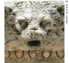 A marble lion head water spout near the Arcadian Way, Ephesus at My Favourite Planet A marble lion head water spout near the Arcadian Way, Ephesus at My Favourite Planet