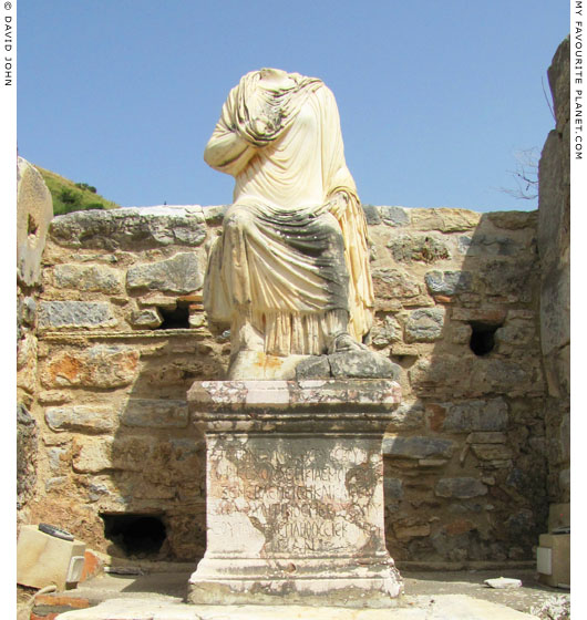 Statue of Scholastikia, Ephesus at My Favourite Planet