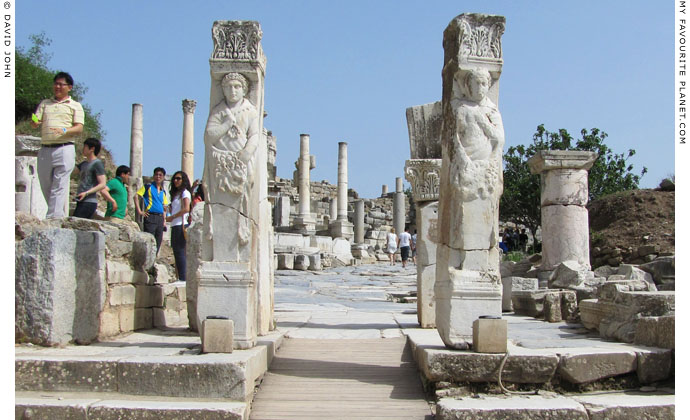 The Herakles Gate on Kuretes Street, Ephesus at My Favourite Planet The Herakles Gate on Kuretes Street, Ephesus at My Favourite Planet