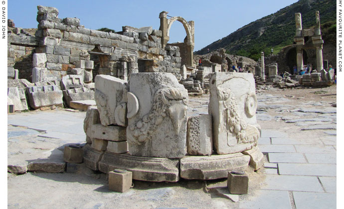 Domitian Square, Ephesus, Turkey at My Favourite Planet Domitian Square, Ephesus, Turkey at My Favourite Planet