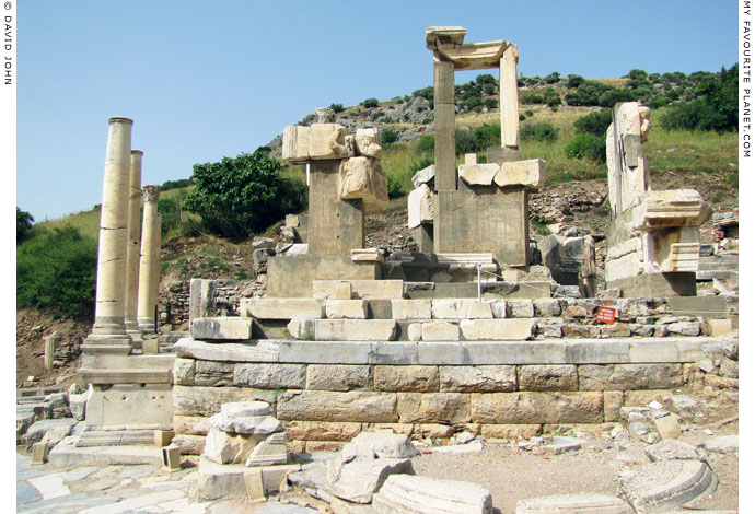 The west side of the Memmius Monument, Ephesus at My Favourite Planet