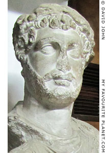 Detail of a statue of Tiberius Julius Celsus Polemaeanus at My Favourite Planet Detail of a statue of Tiberius Julius Celsus Polemaeanus at My Favourite Planet