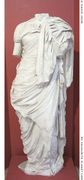 Marble statue of Hygeia from the Vedius Gymnasium, Ephesus at My Favourite Planet