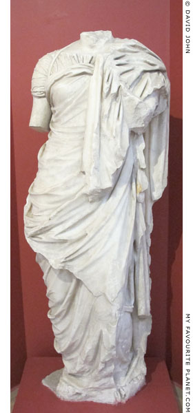 Marble statue of Hygeia from the Vedius Gymnasium, Ephesus at My Favourite Planet Marble statue of Hygeia from the Vedius Gymnasium, Ephesus at My Favourite Planet