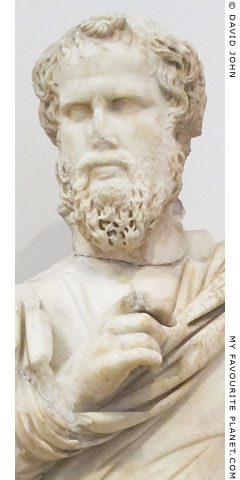 A marble statue of a Sophist from Ephesus at My Favourite Planet