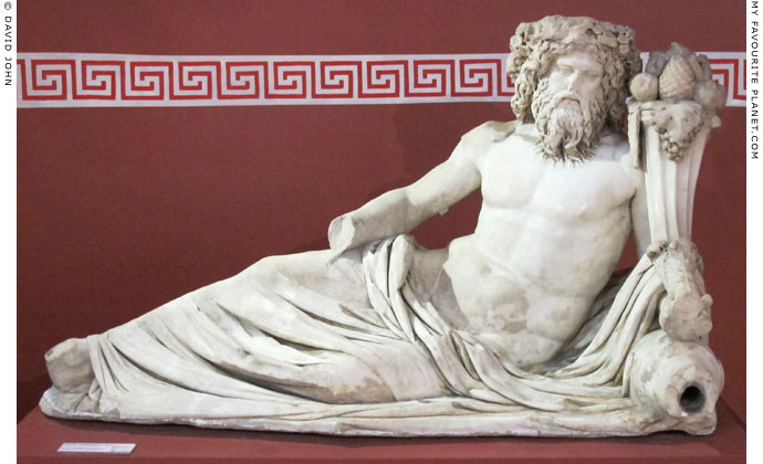 A marble statue of a river god from Ephesus at My Favourite Planet A marble statue of a river god from Ephesus at My Favourite Planet