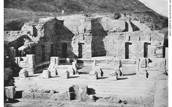 The Library of Celsus following its excavation in 1905-1906 at My Favourite Planet