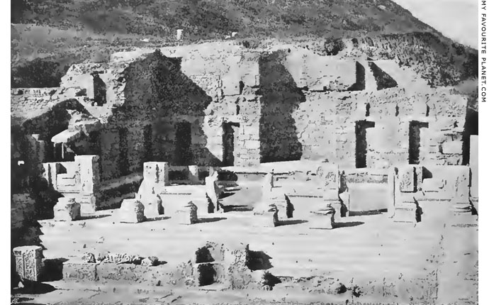 The Library of Celsus following its excavation in 1905-1906 My Favourite Planet The Library of Celsus following its excavation in 1905-1906 at My Favourite Planet