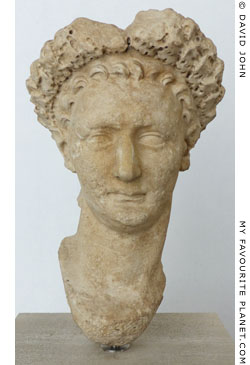 Head of a statue of Emperor Domitian at My Favourite Planet Head of a statue of Emperor Domitian at My Favourite Planet