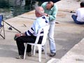 haircut on the quay, Kusadasi, Turkey at My Favourite Planet