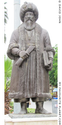 Statue of Öküz Kara Mehmed Pasha, Kusadasi, Turkey at My Favourite Planet