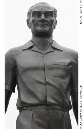 Statue of Kemal Atatürk in Kusadasi harbour, Kusadasi, Turkey at My Favourite Planet Statue of Kemal Atatürk in Kusadasi harbour, Turkey at My Favourite Planet