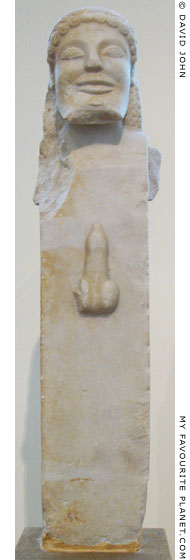 Archaic marble herm from Siphnos, Greece at My Favourite Planet Archaic marble herm from Siphnos, Greece at My Favourite Planet